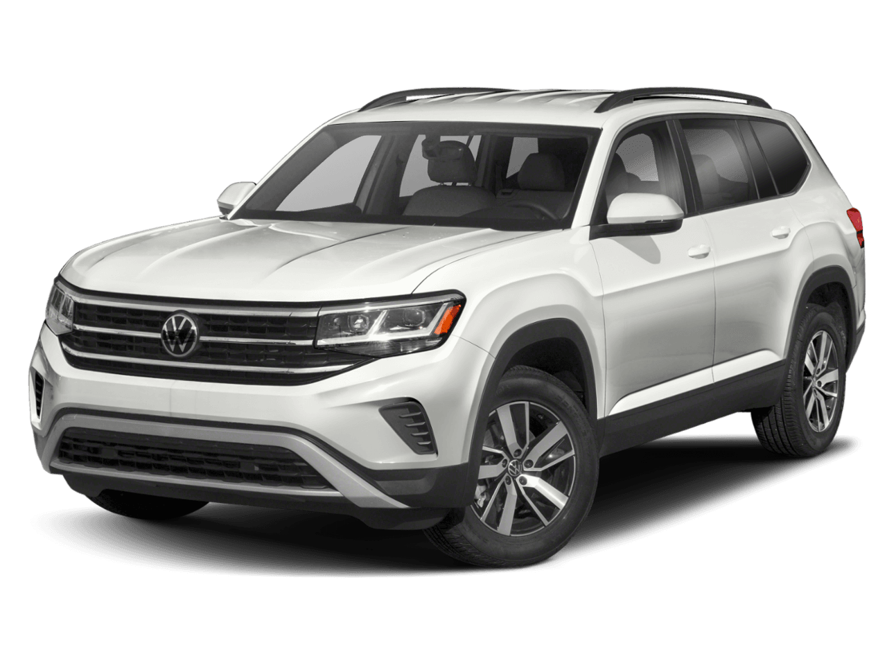 2021 Volkswagen Atlas 3.6L V6 SE w/Technology R-Line - Front 3/4, facing to the left