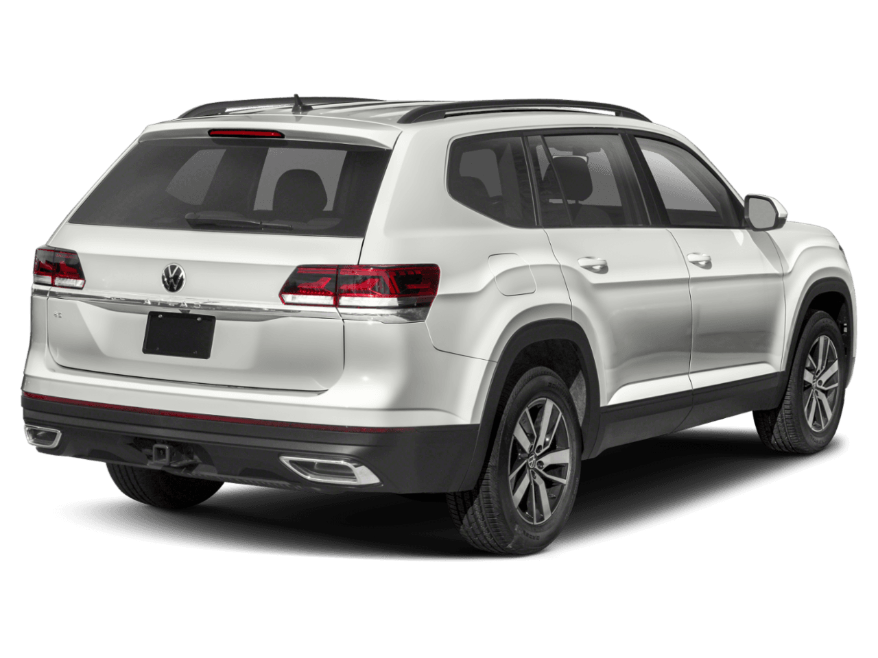 2021 Volkswagen Atlas 3.6L V6 SE w/Technology R-Line - Rear 3/4, facing to the right