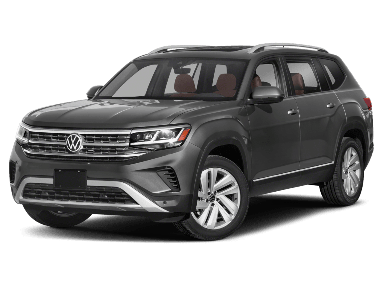 2021 Volkswagen Atlas 3.6L V6 SEL - Front 3/4, facing to the left