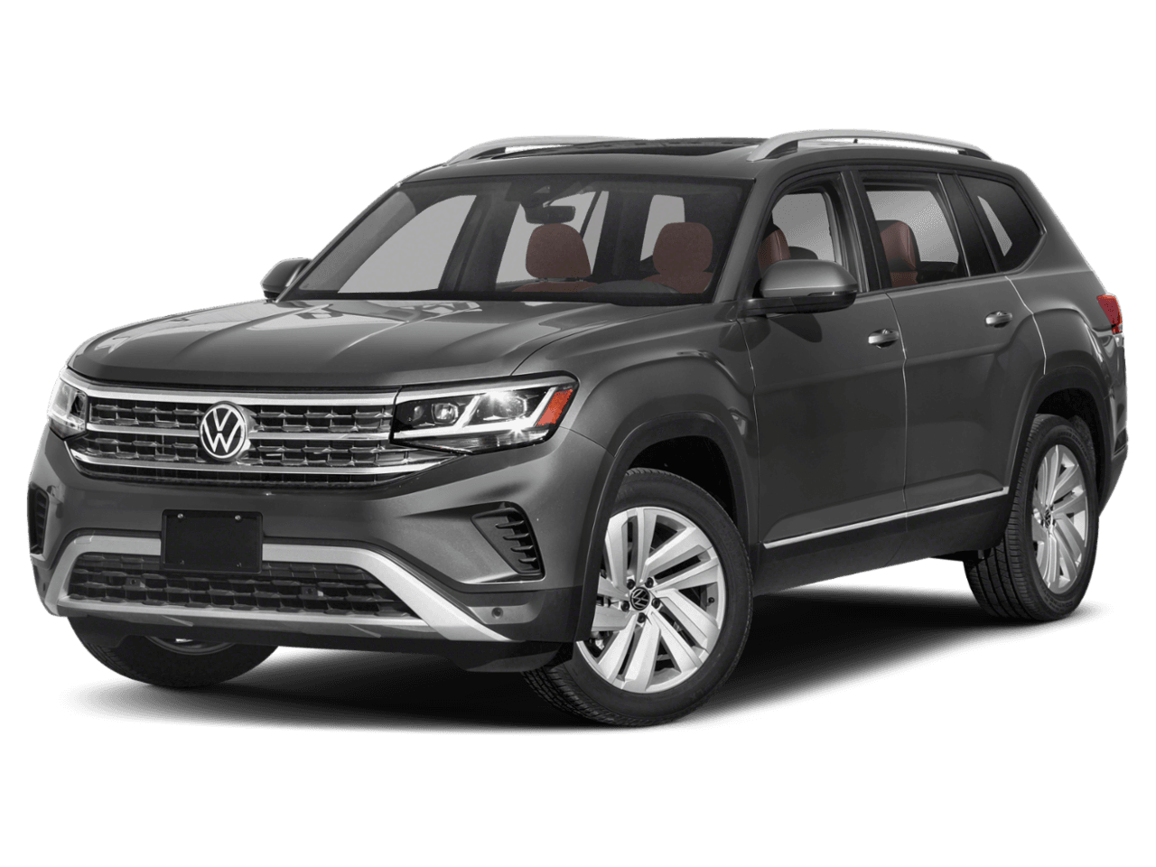 2021 Volkswagen Atlas 3.6L V6 SEL - Front 3/4, facing to the left
