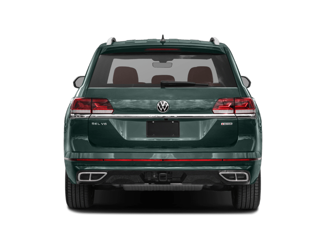 2021 Volkswagen Atlas 3.6L V6 SEL R-Line - Rear (full)