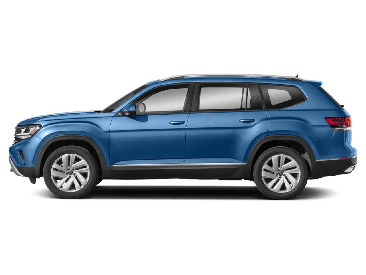 2021 Volkswagen Atlas 3.6L V6 SEL Premium - Profile, facing to the left