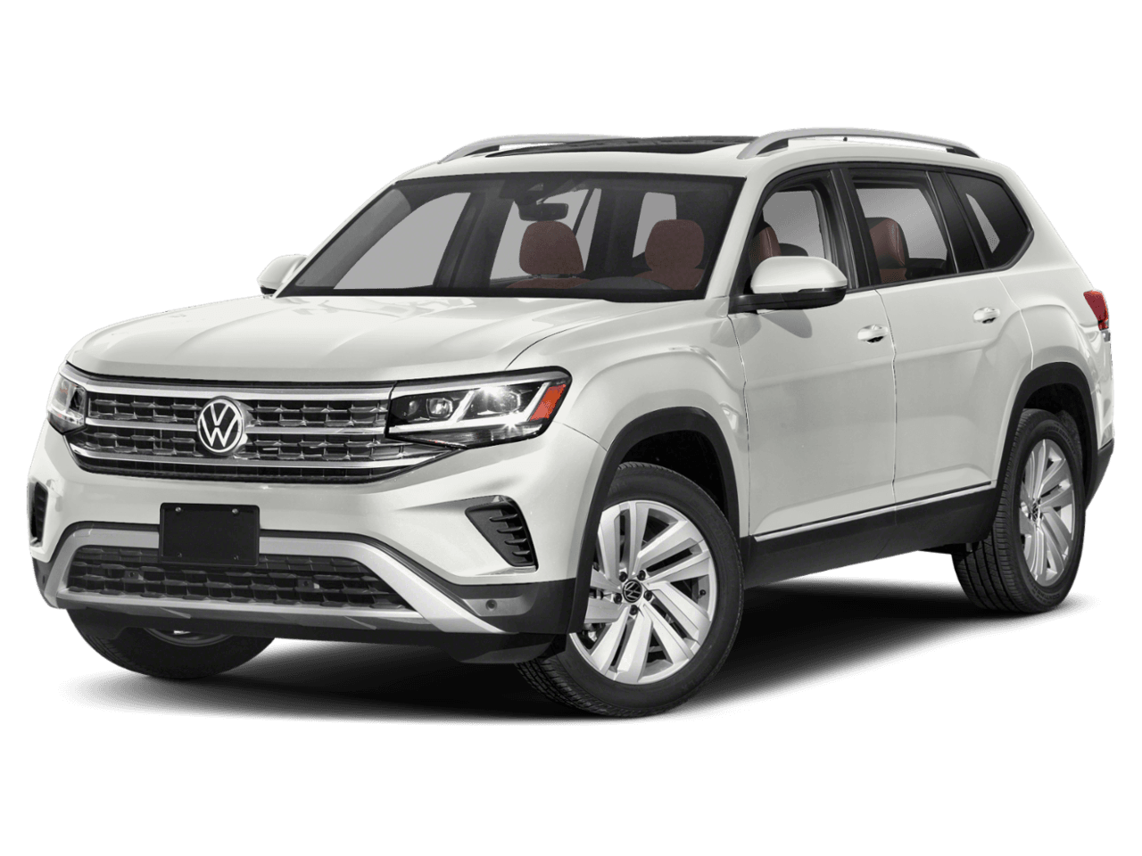 2021 Volkswagen Atlas 2.0T SEL - Front 3/4, facing to the left