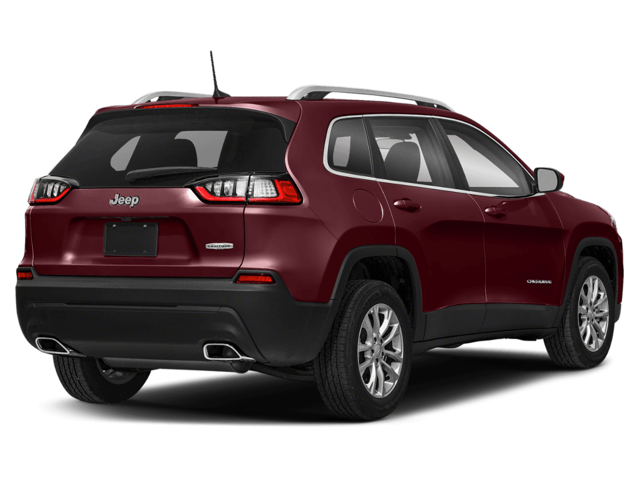 2020 Jeep Cherokee Lux - Rear 3/4, facing to the right