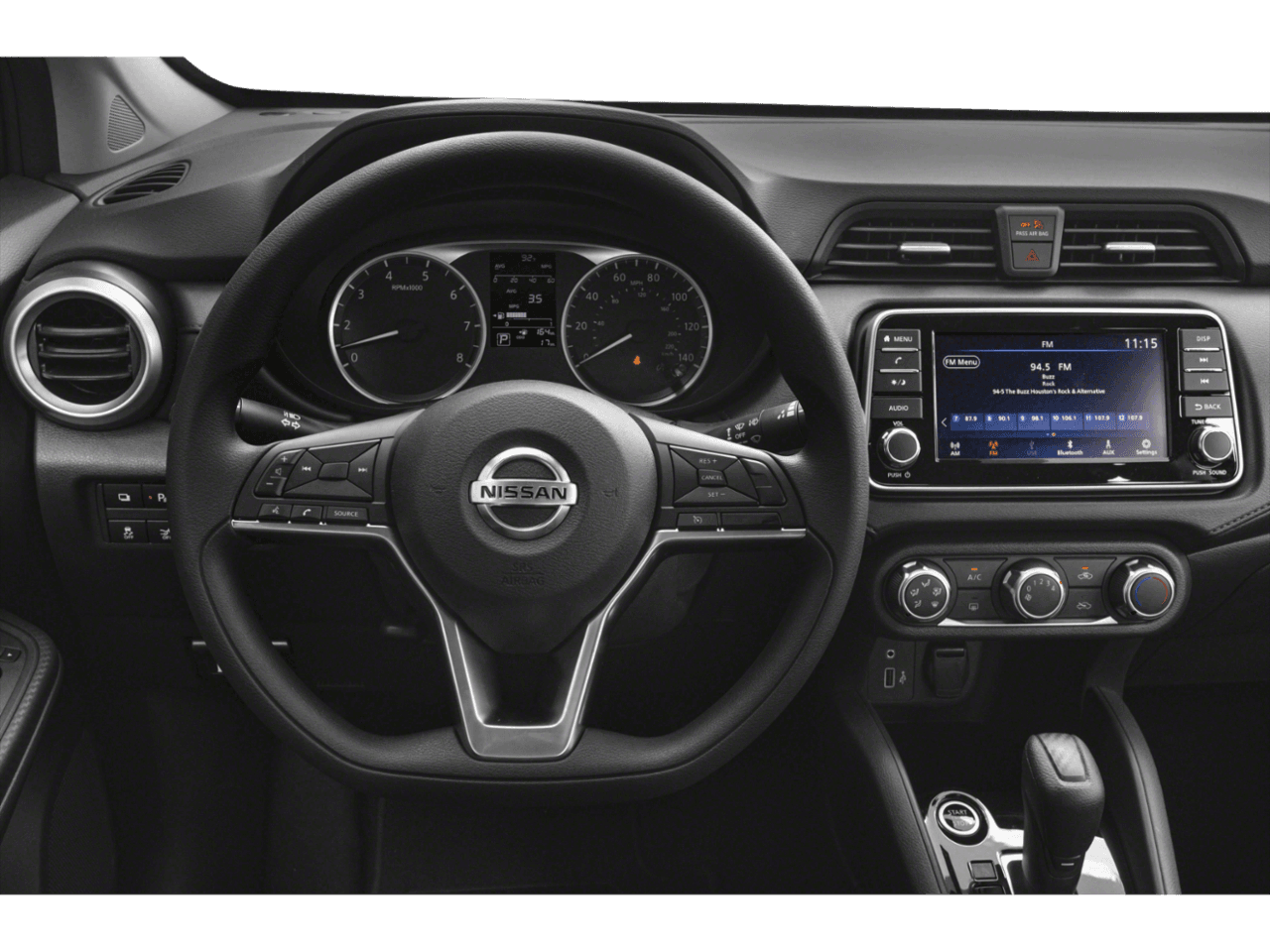 2021 Nissan Versa S - Interior Drivers Dash