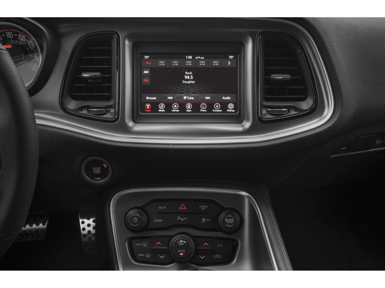 2020 Dodge Challenger GT 50th Ann. - Interior Stereo System