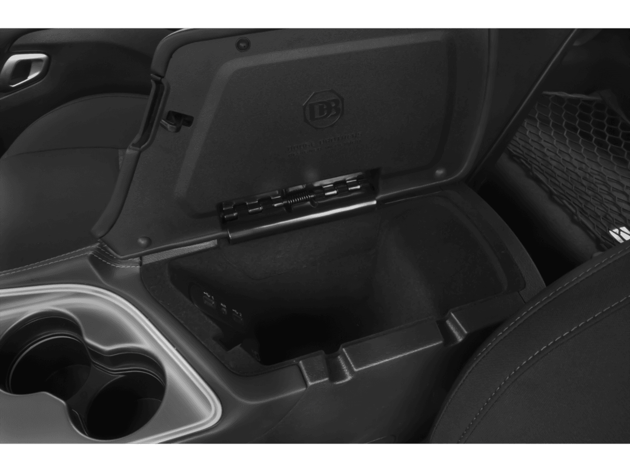 2020 Dodge Challenger R/T Scat Pack 50th Ann. Widebody - Interior Center Storage Console