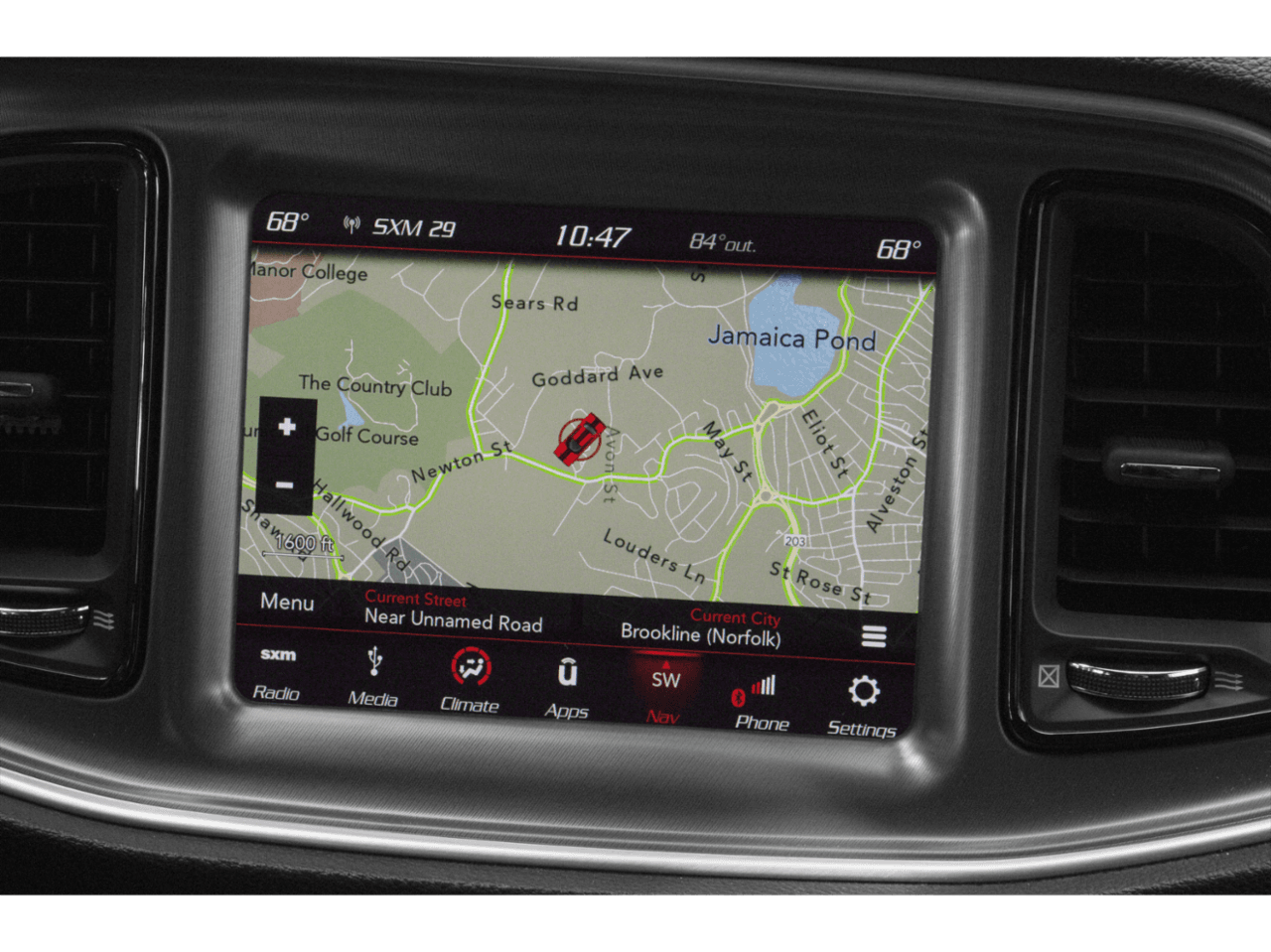 2020 Dodge Challenger R/T Scat Pack 50th Ann. Widebody - Interior Navigation System