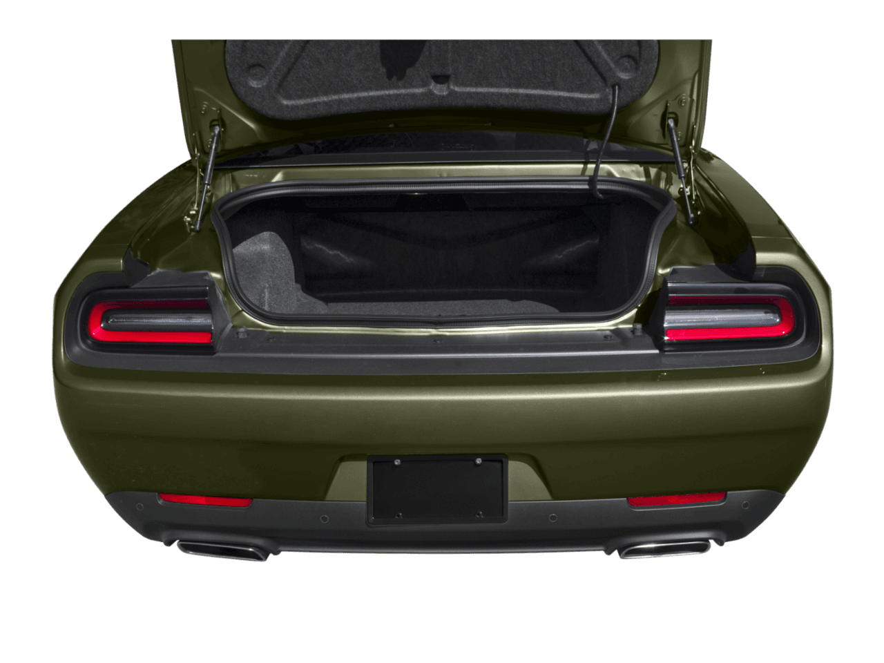 2020 Dodge Challenger R/T Scat Pack 50th Ann. Widebody - Interior Trunk with Hatch Open Feature