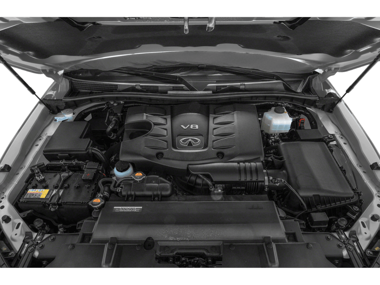 2021 INFINITI QX80 LUXE - Interior Engine Shot Feature