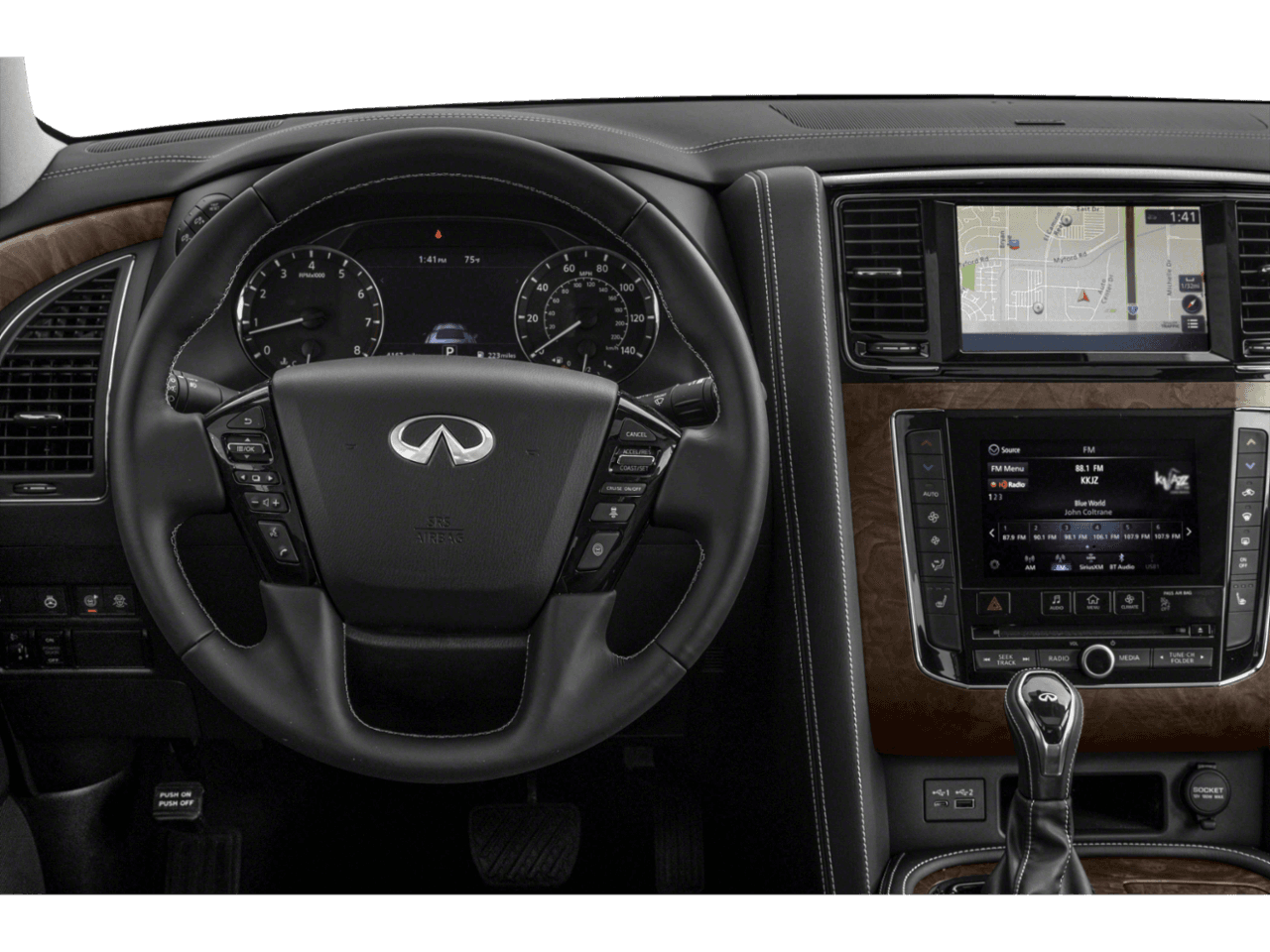 2021 INFINITI QX80 PREMIUM SELECT - Interior Drivers Dash