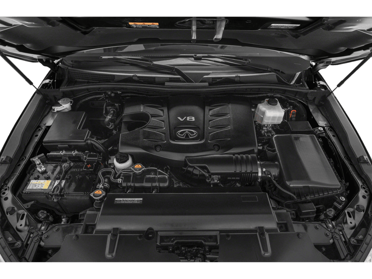 2021 INFINITI QX80 PREMIUM SELECT - Interior Engine Shot Feature