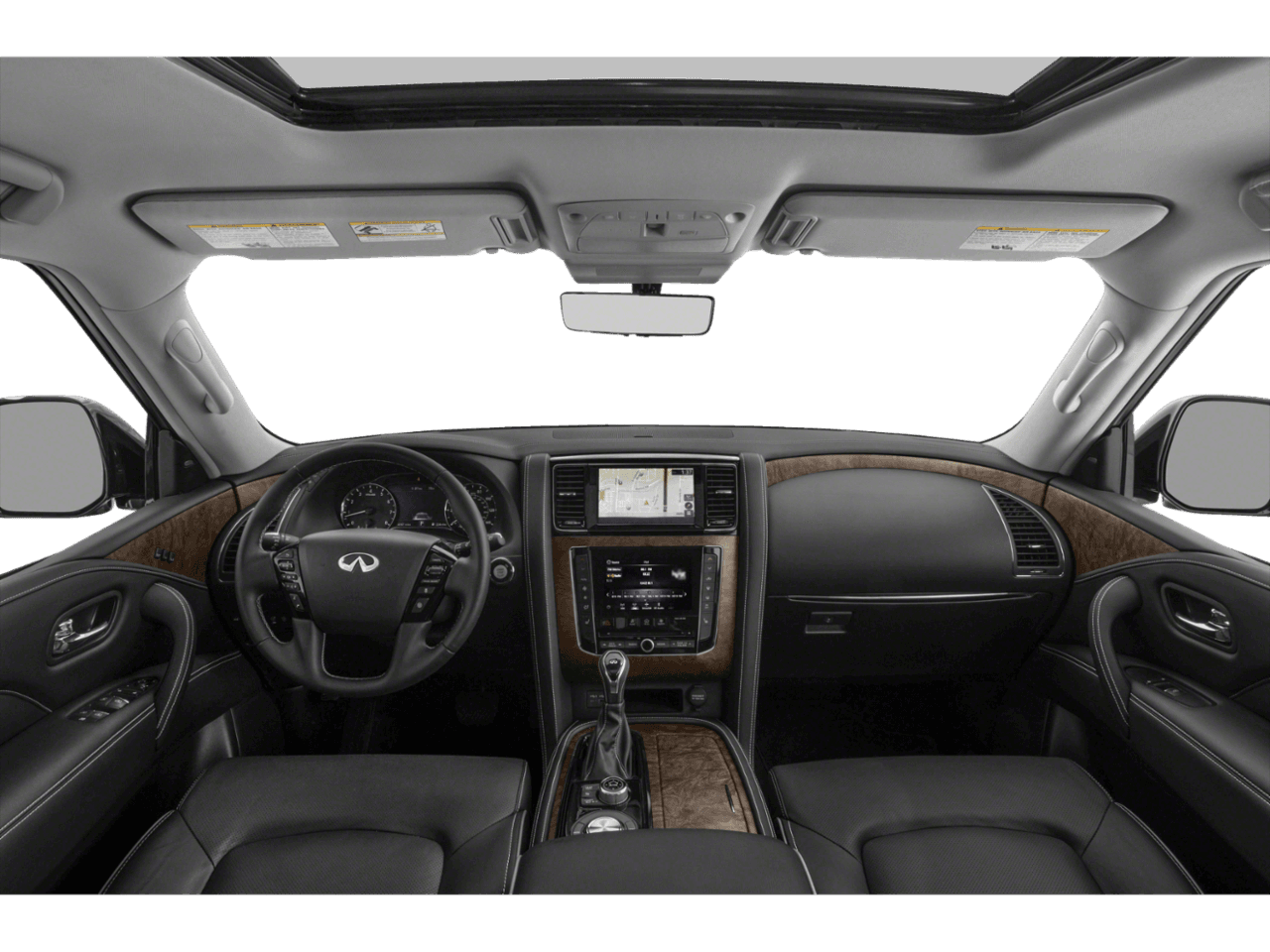 2021 INFINITI QX80 PREMIUM SELECT - Interior Full Dash Basic