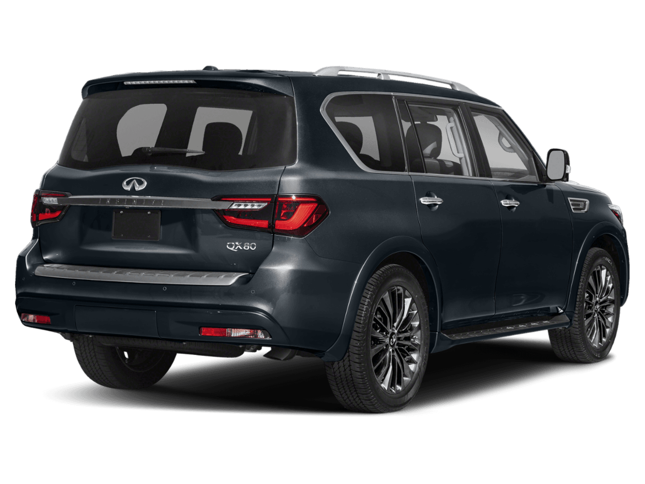 2021 INFINITI QX80 PREMIUM SELECT - Rear 3/4, facing to the right