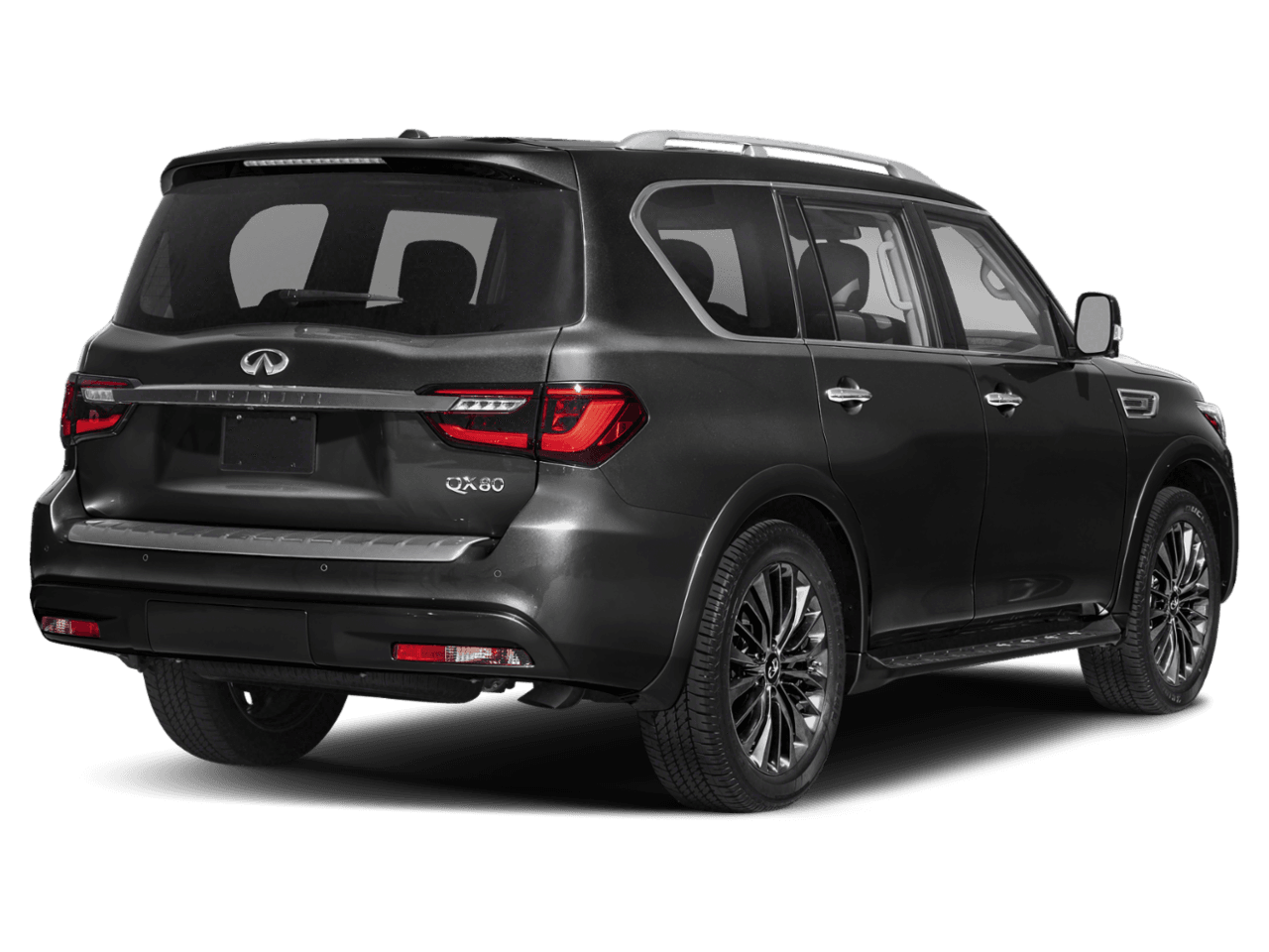 2021 INFINITI QX80 PREMIUM SELECT - Rear 3/4, facing to the right