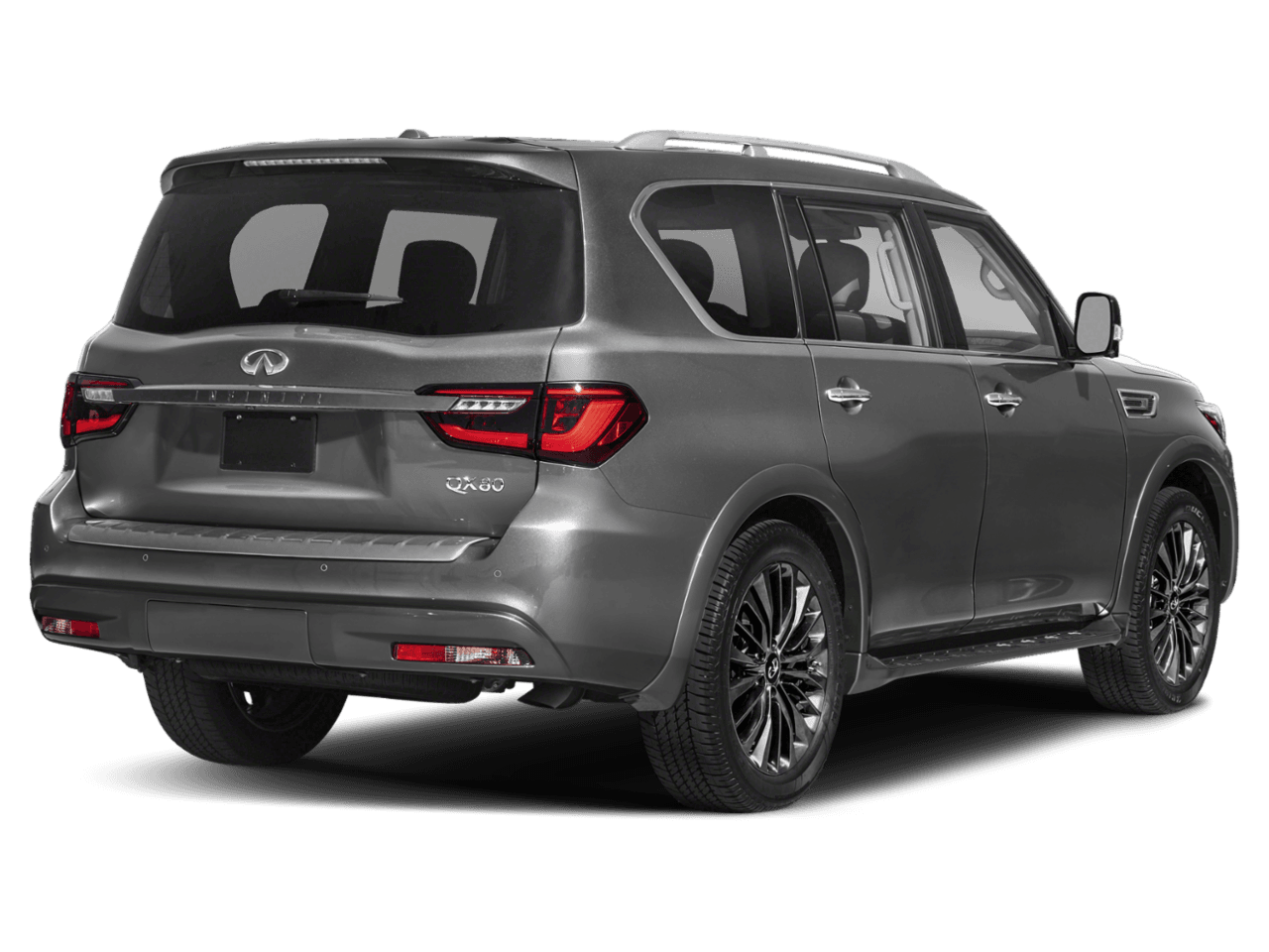 2021 INFINITI QX80 PREMIUM SELECT - Rear 3/4, facing to the right