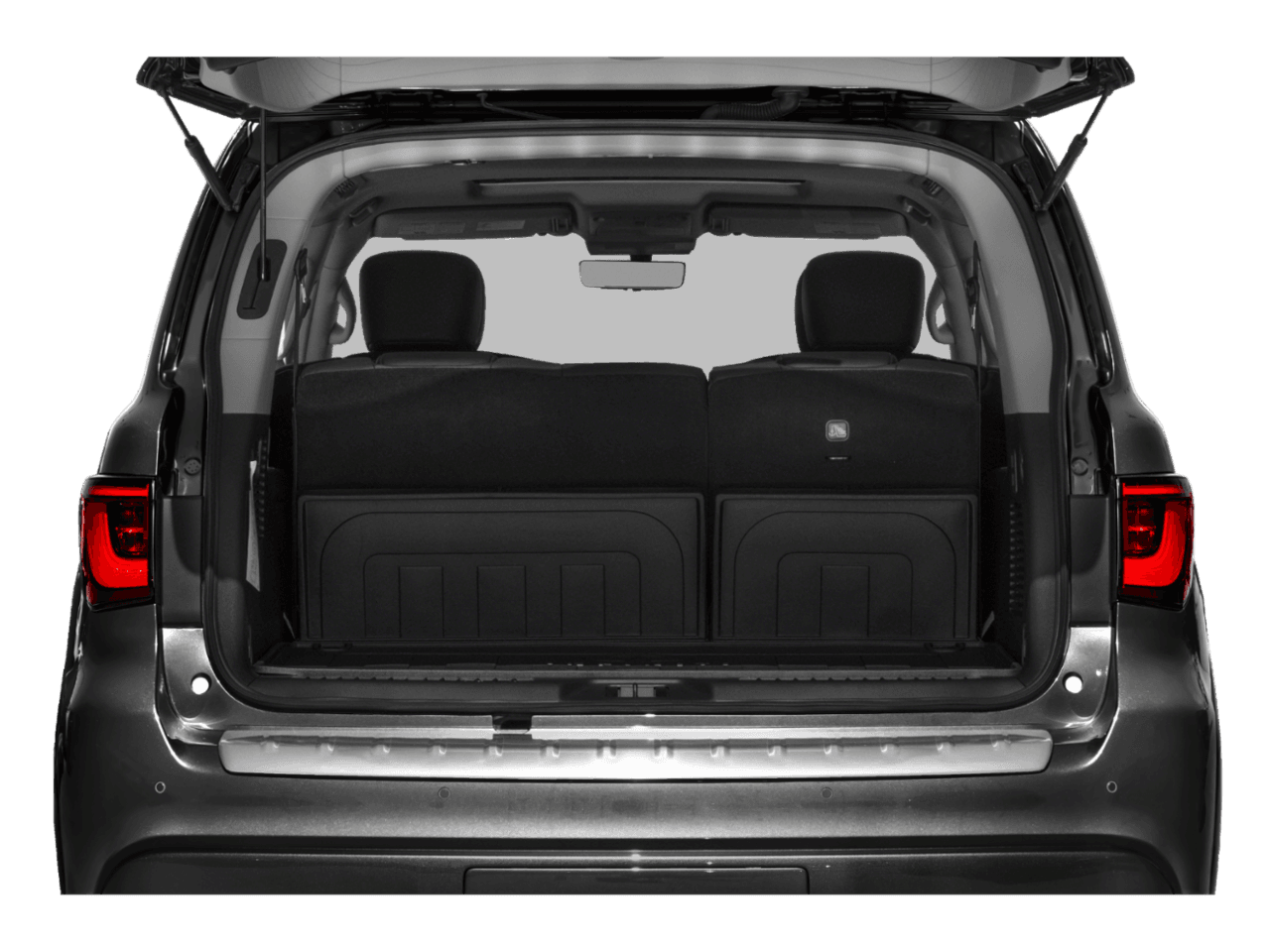 2021 INFINITI QX80 PREMIUM SELECT - Interior Trunk with Hatch Open Feature