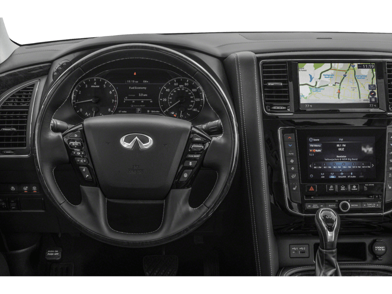 2021 INFINITI QX80 SENSORY - Interior Drivers Dash