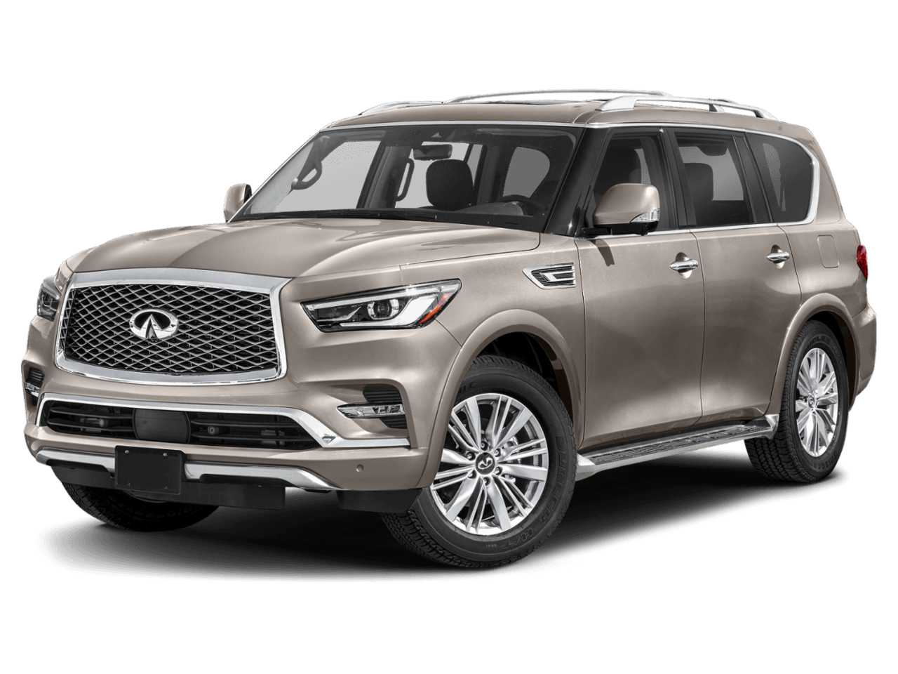 2021 INFINITI QX80 SENSORY - Front 3/4, facing to the left