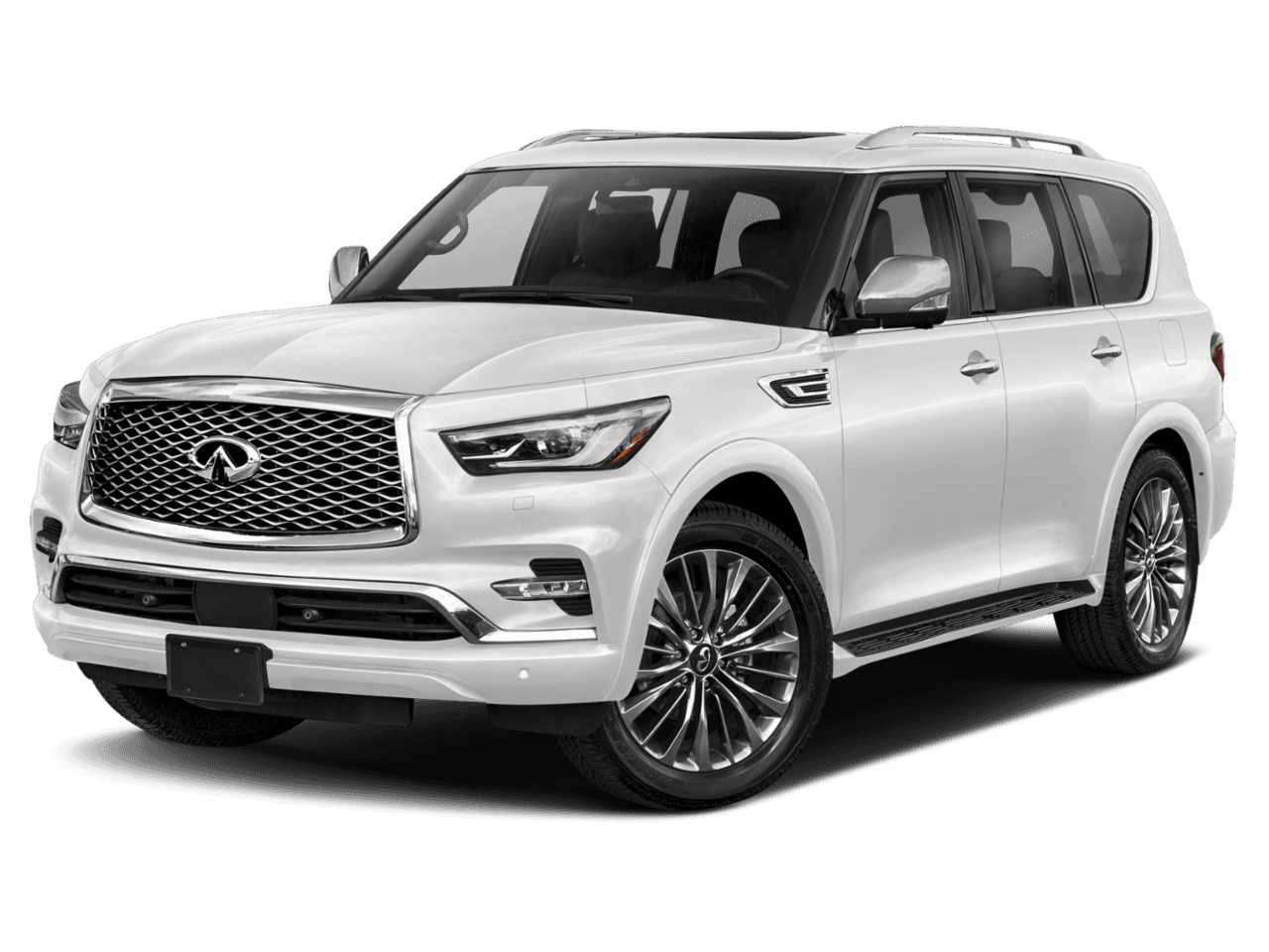 2021 INFINITI QX80 SENSORY - Front 3/4, facing to the left