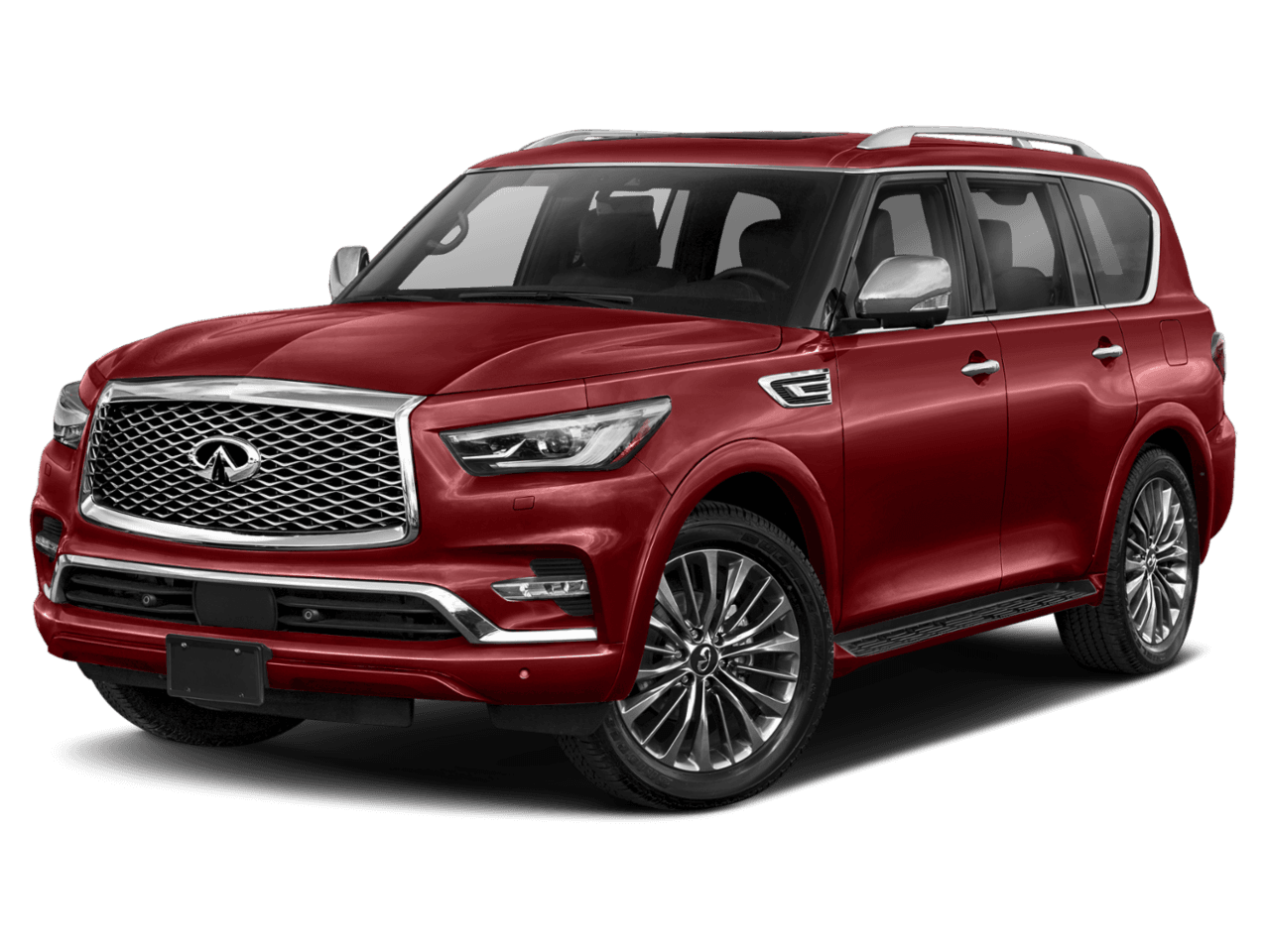 2021 INFINITI QX80 SENSORY - Front 3/4, facing to the left