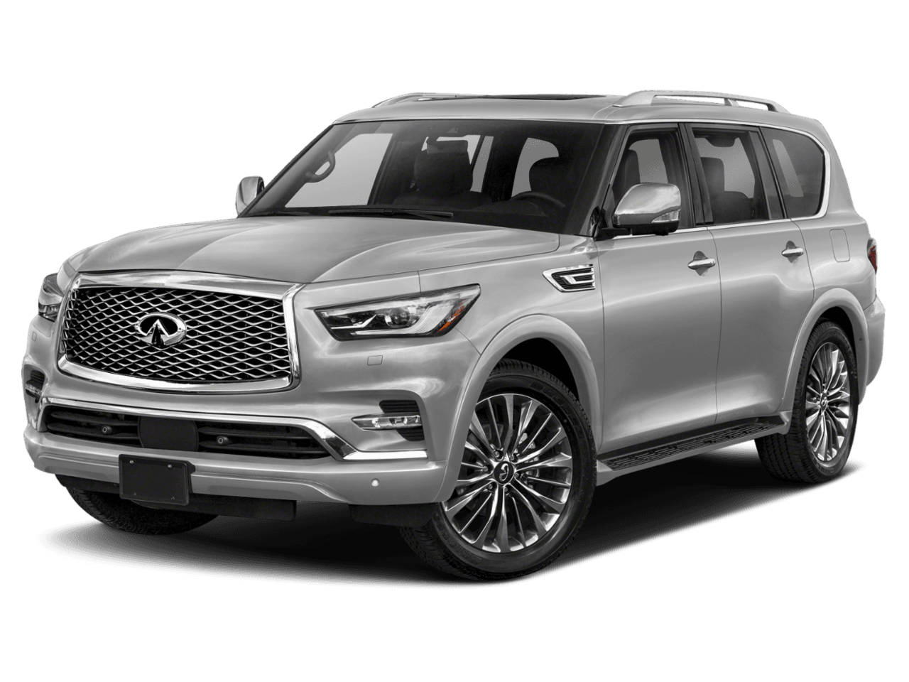 2021 INFINITI QX80 SENSORY - Front 3/4, facing to the left