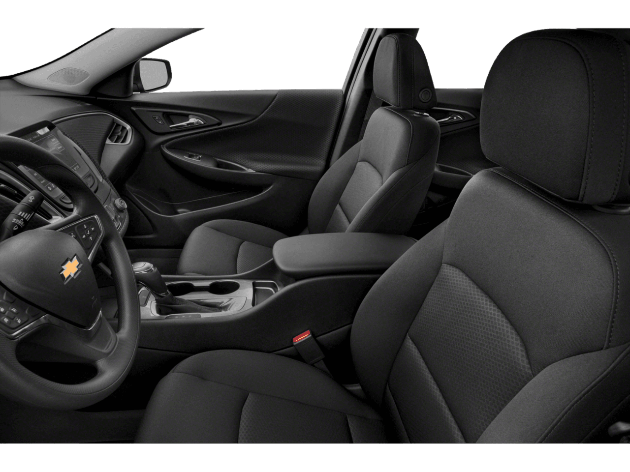 2021 Chevrolet Malibu L - Interior Driver's Side with Door Open, Front Seat Feature