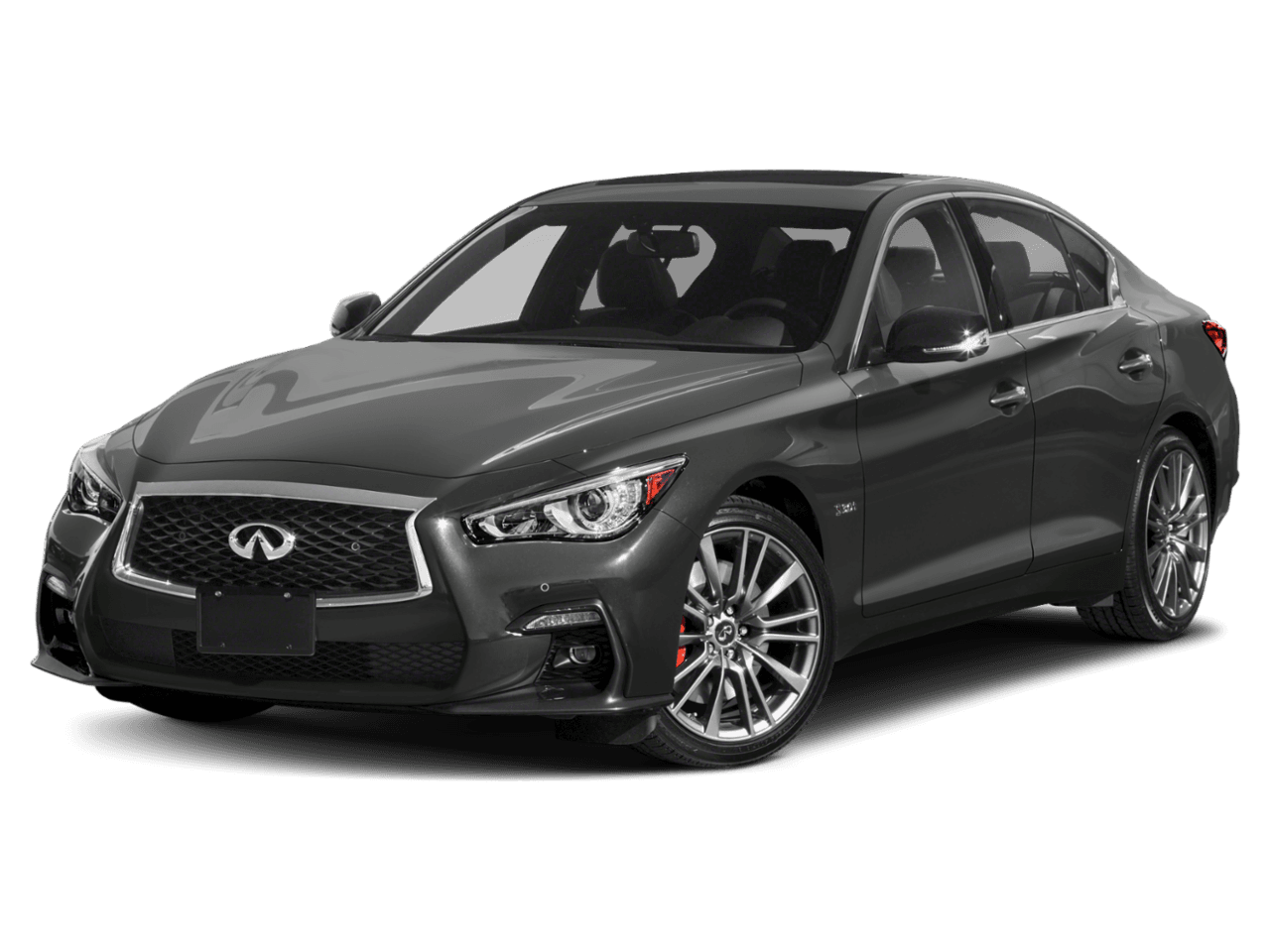 2021 INFINITI Q50 RED SPORT 400 - Front 3/4, facing to the left