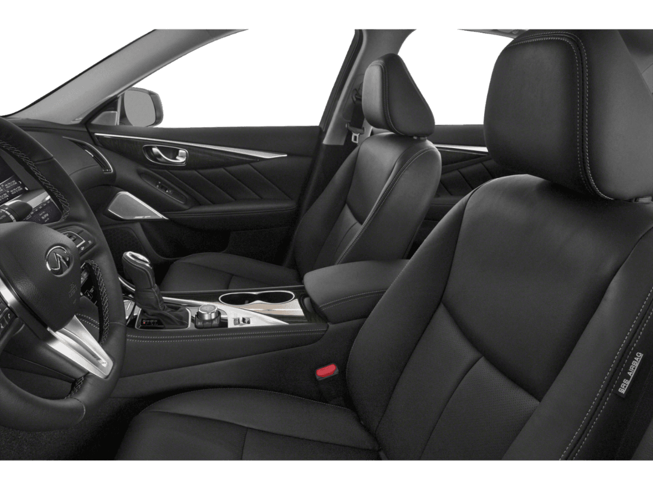 2021 INFINITI Q50 3.0t SENSORY - Interior Driver's Side with Door Open, Front Seat Feature