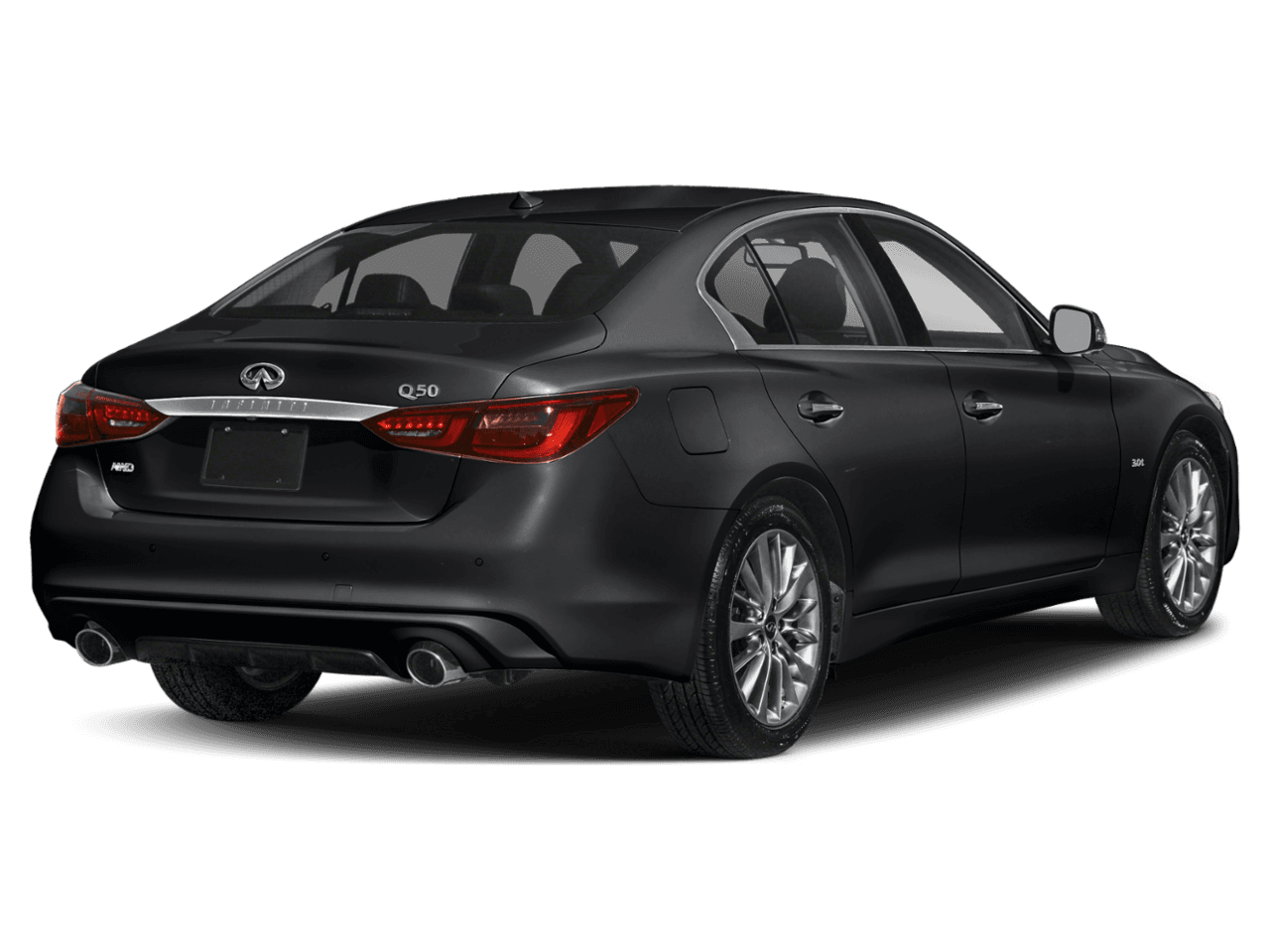 2021 INFINITI Q50 3.0t SENSORY - Rear 3/4, facing to the right