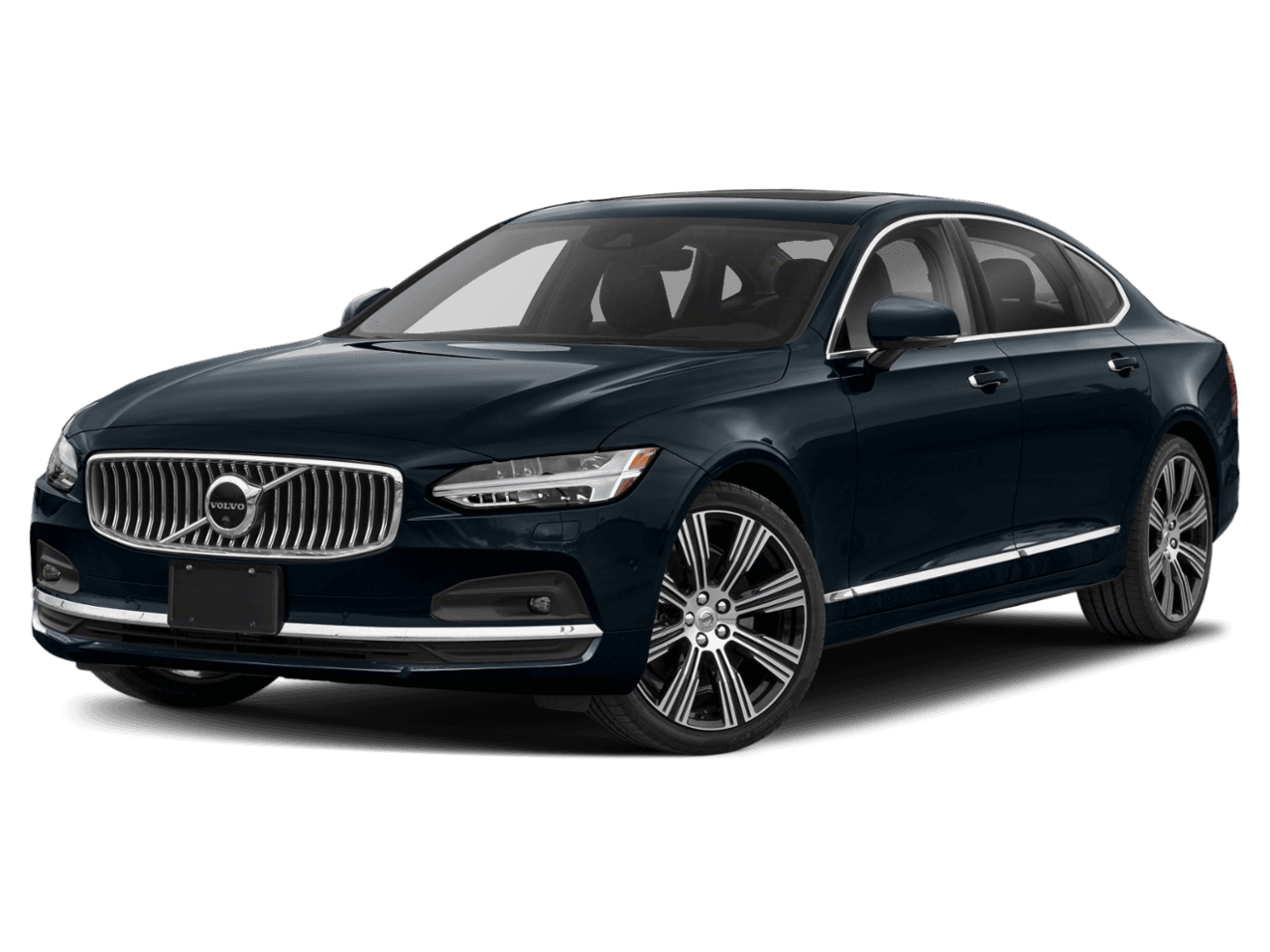 2021 Volvo S90 R-Design - Front 3/4, facing to the left