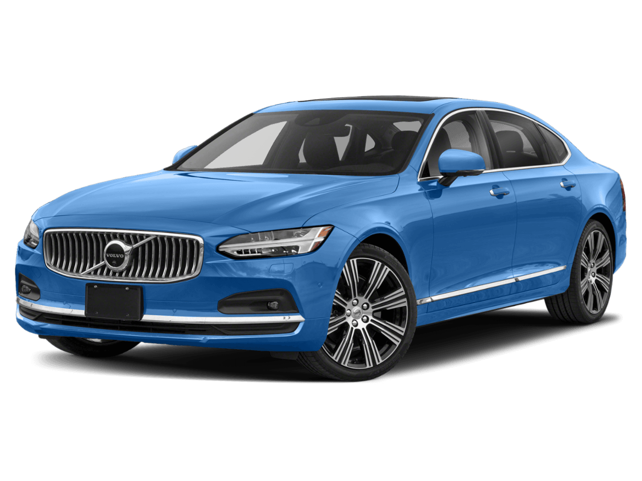 2021 Volvo S90 R-Design - Front 3/4, facing to the left