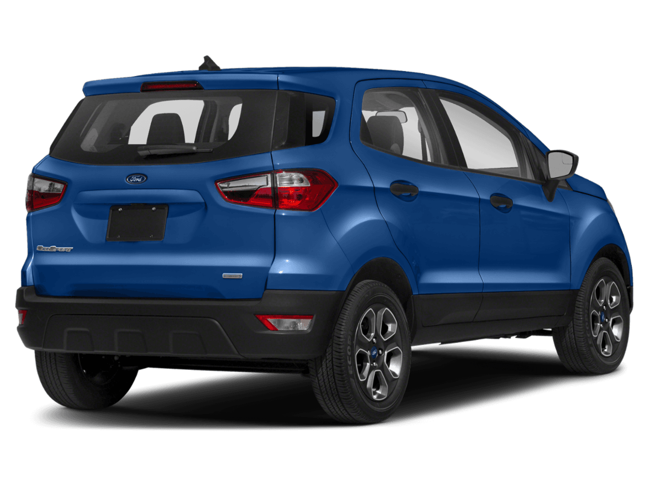 2021 Ford EcoSport S - Rear 3/4, facing to the right