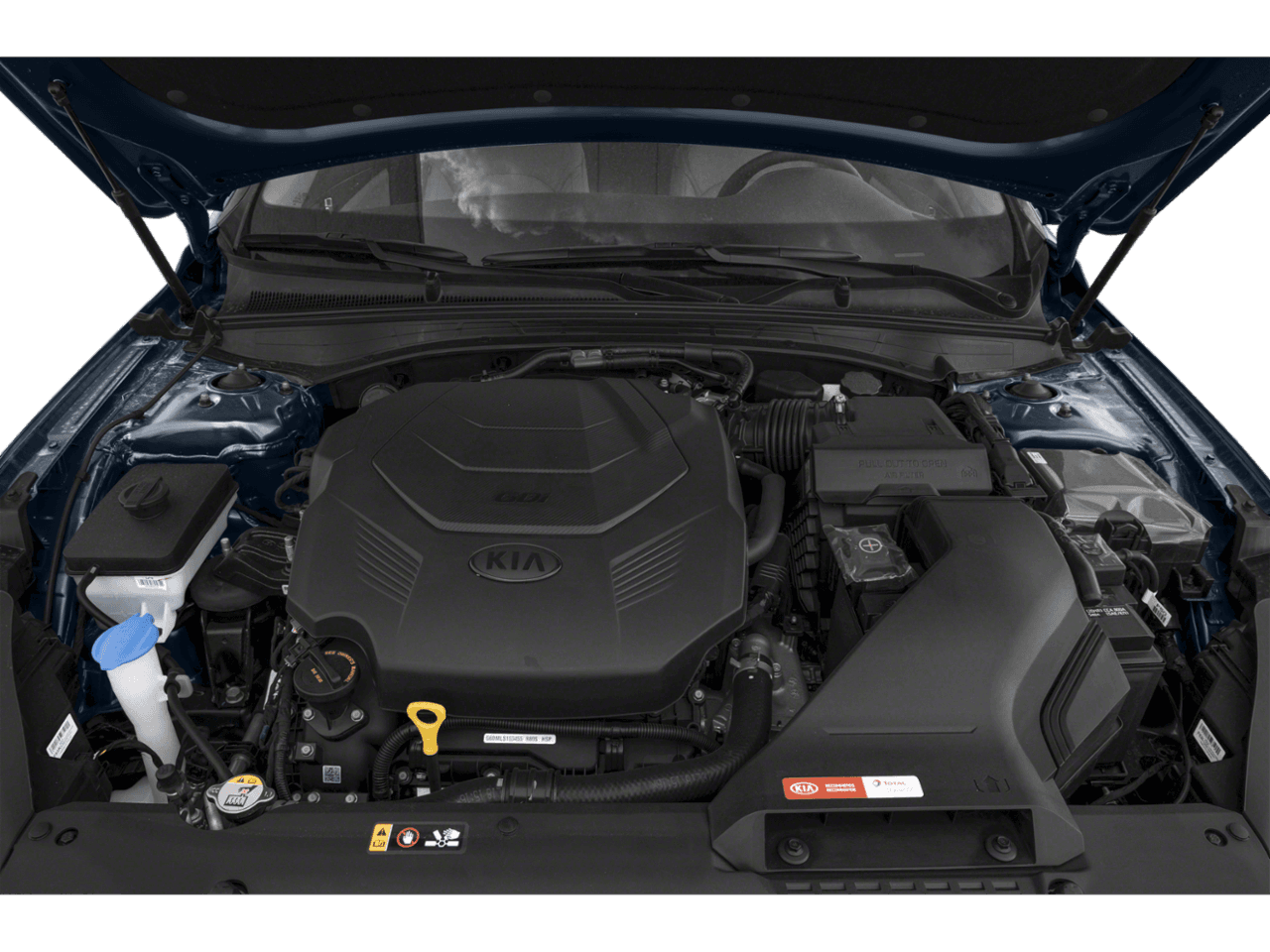 2020 Kia Cadenza Technology - Interior Engine Shot Feature