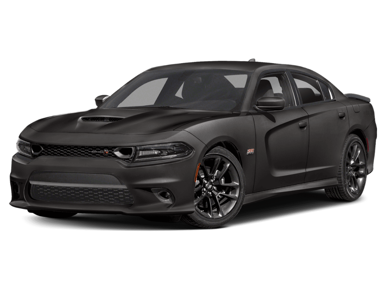 2021 Dodge Charger Scat Pack Widebody - Front 3/4, facing to the left