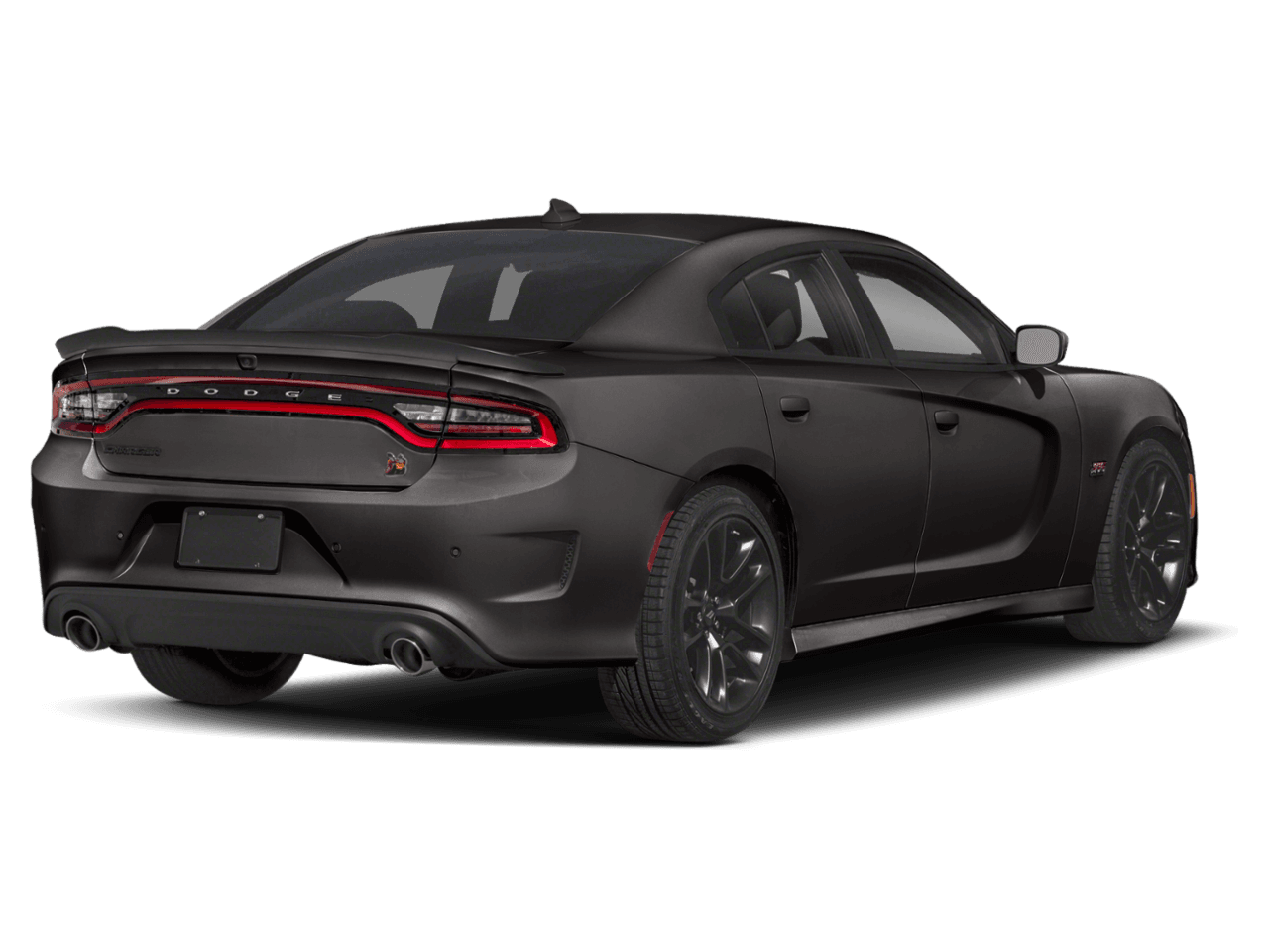 2021 Dodge Charger Scat Pack Widebody - Rear 3/4, facing to the right