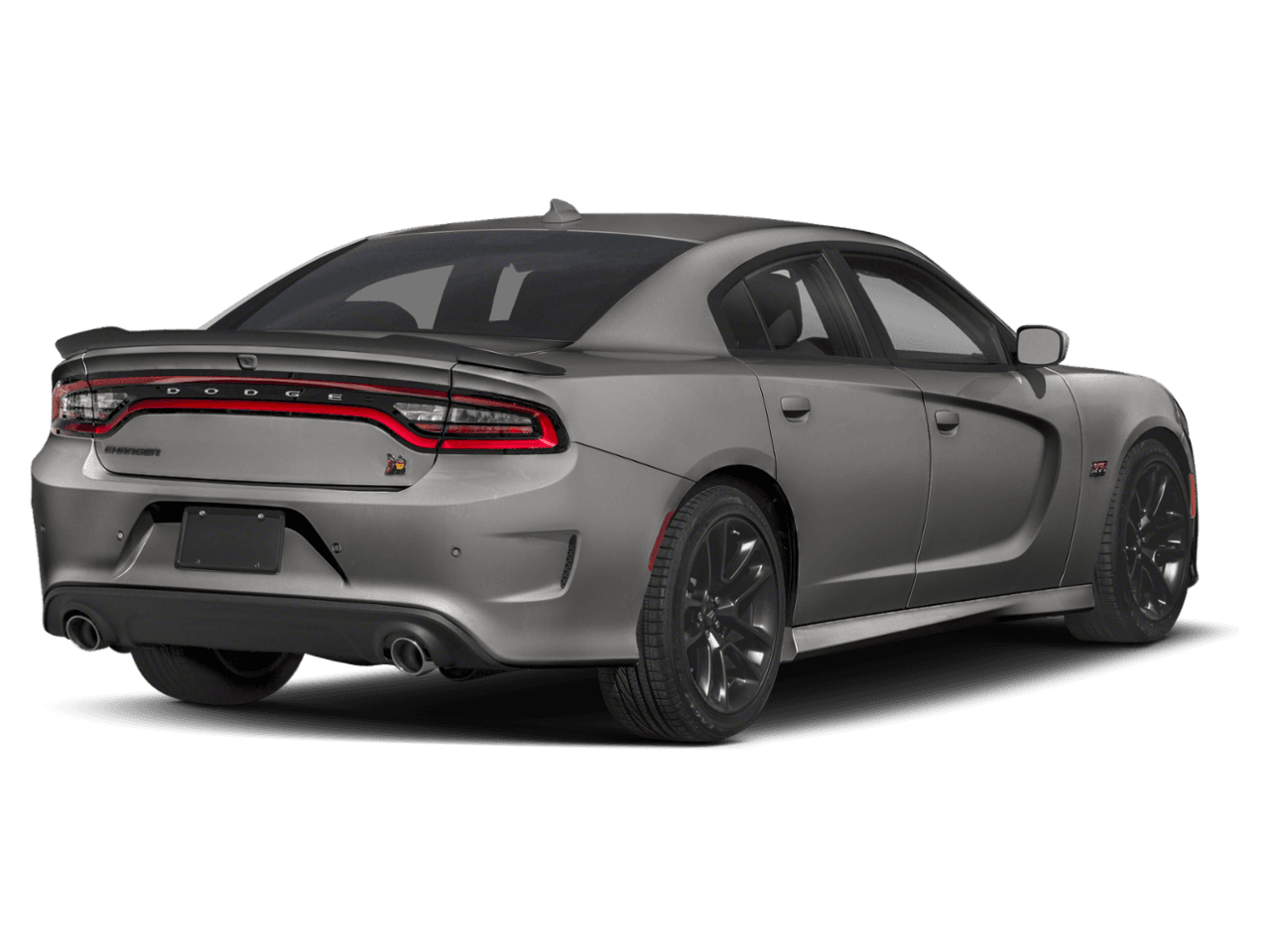 2021 Dodge Charger Scat Pack Widebody - Rear 3/4, facing to the right