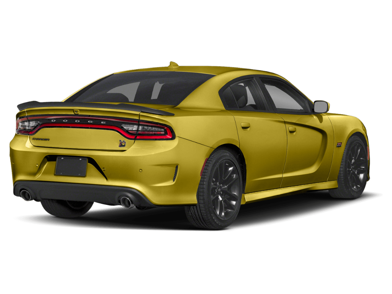 2021 Dodge Charger Scat Pack Widebody - Rear 3/4, facing to the right