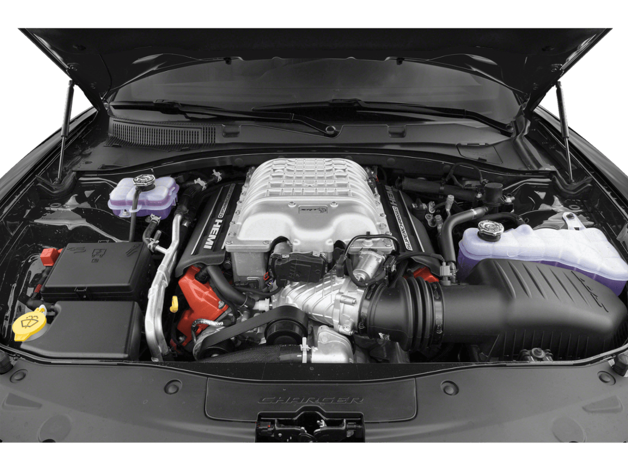 2021 Dodge Charger SRT Hellcat Widebody - Interior Engine Shot Feature