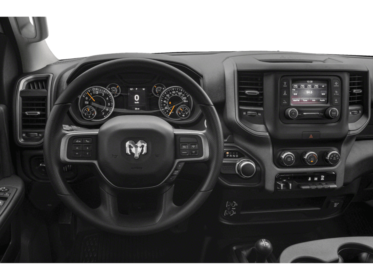 2021 Ram 3500 Tradesman - Interior Drivers Dash