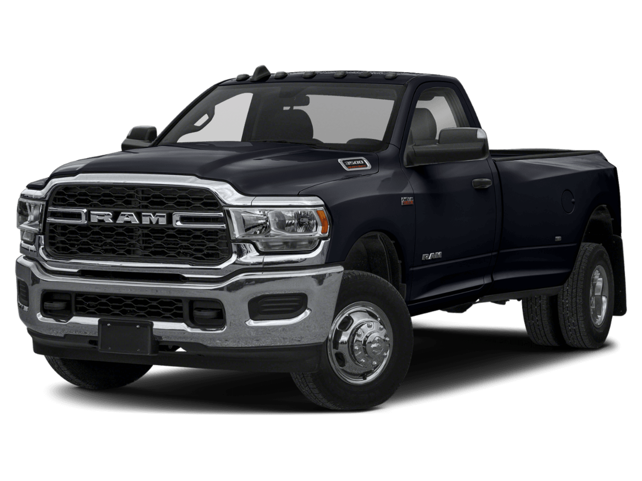 2021 Ram 3500 Big Horn - Front 3/4, facing to the left