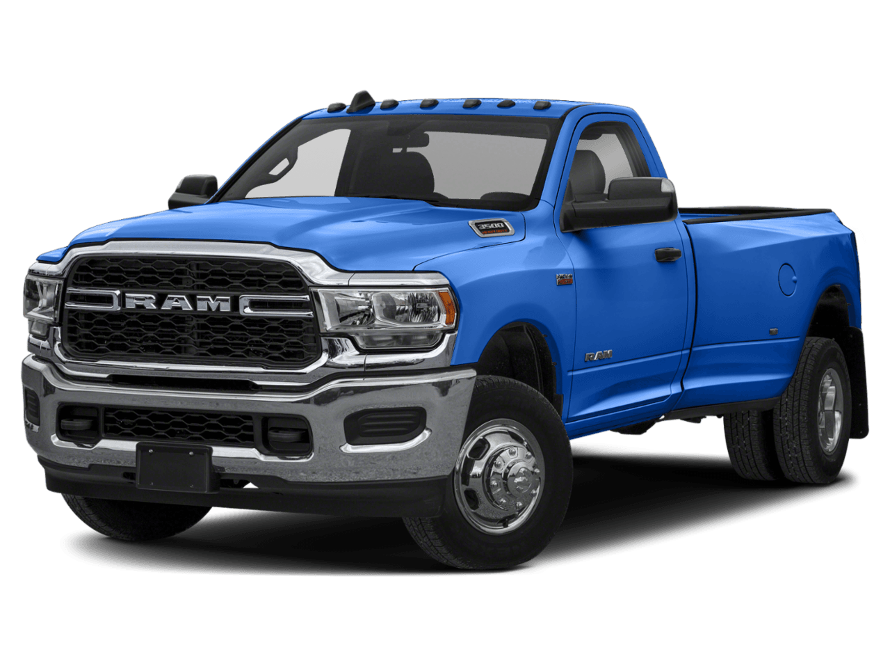 2021 Ram 3500 Big Horn - Front 3/4, facing to the left
