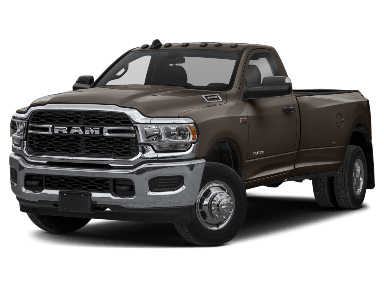2021 Ram 3500 Big Horn - Front 3/4, facing to the left