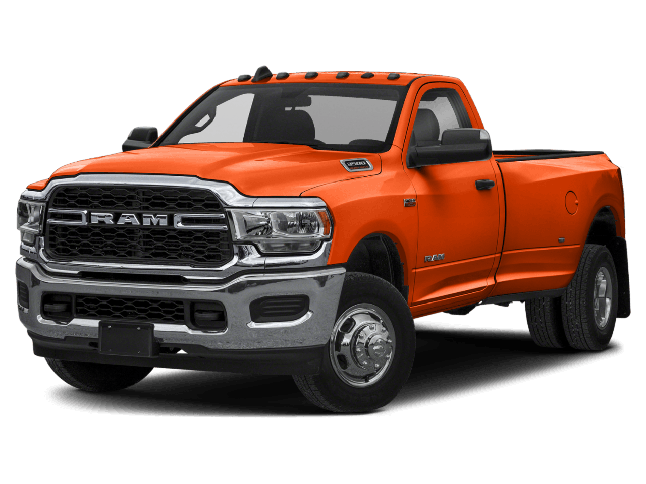 2021 Ram 3500 Big Horn - Front 3/4, facing to the left