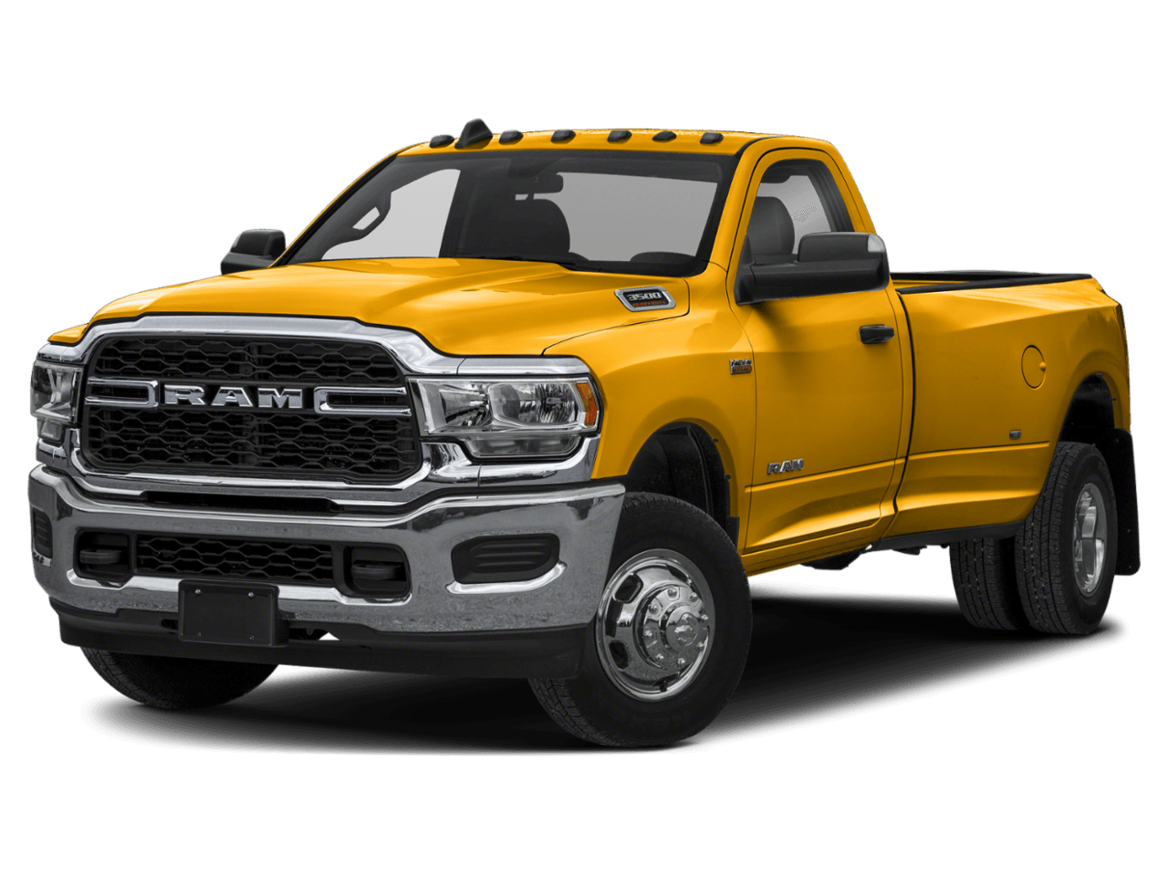 2021 Ram 3500 Big Horn - Front 3/4, facing to the left