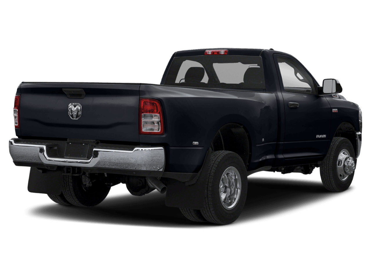 2021 Ram 3500 Big Horn - Rear 3/4, facing to the right