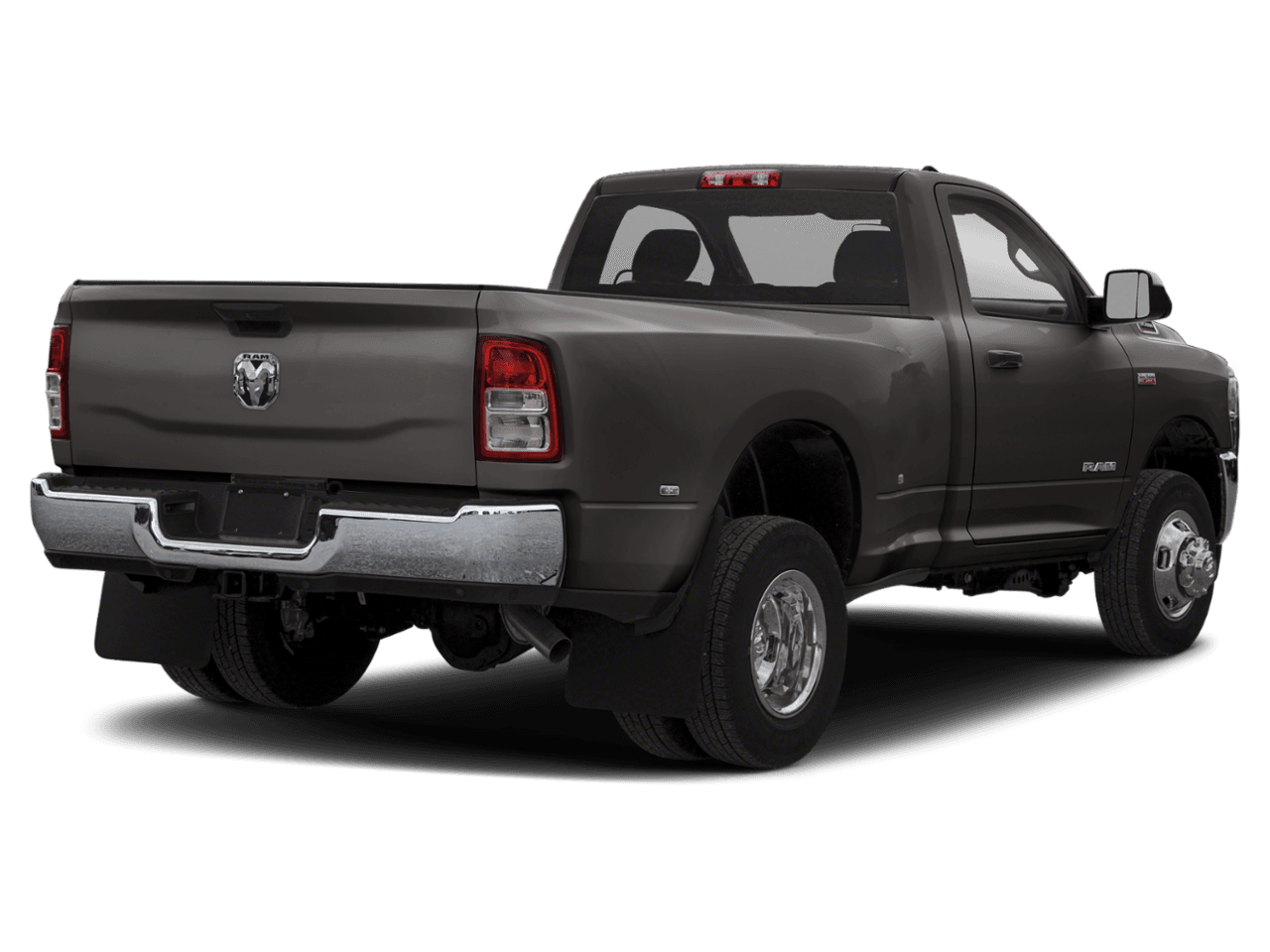 2021 Ram 3500 Big Horn - Rear 3/4, facing to the right