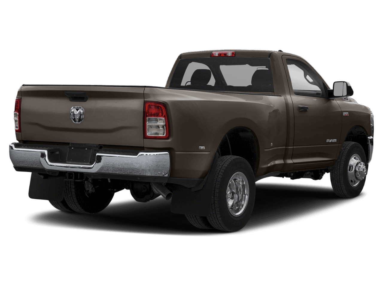 2021 Ram 3500 Big Horn - Rear 3/4, facing to the right