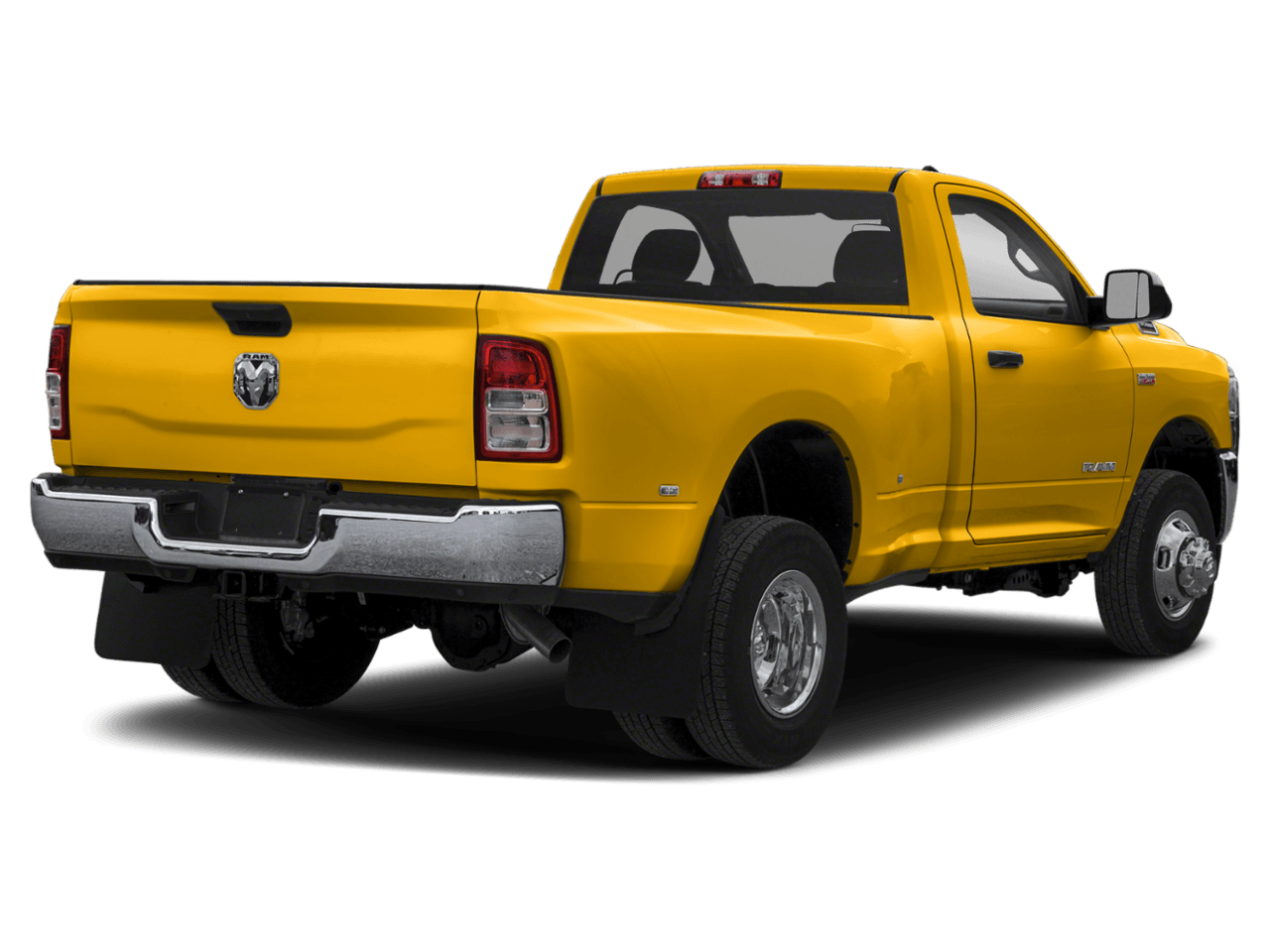 2021 Ram 3500 Big Horn - Rear 3/4, facing to the right