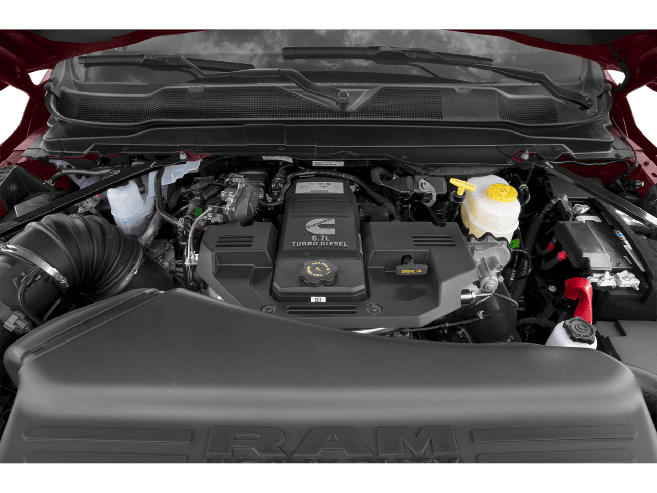 2021 Ram 3500 Longhorn - Interior Engine Shot Feature